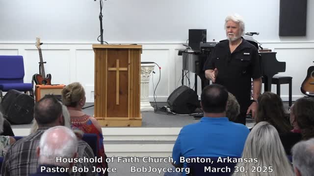 The Secret Place (Sermon - 3/30/2025) Pastor Bob Joyce - Household of Faith Church, Benton, Arkansas