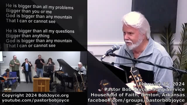 Pastor Bob Joyce Exclusive Videos at george magazine