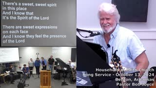 Music Service - October 13, 2024 - Pastor Bob Joyce - Household of Faith Church - Benton, Arkansas