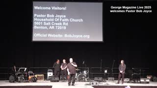 George Magazine Live 2025: Music by Pastor Bob Joyce!