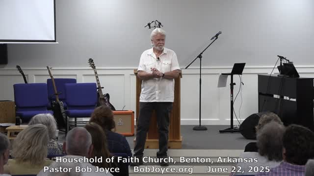 A Seed Planted And Growing (Sermon - 6/22/2025) Pastor Bob Joyce - Household of Faith - Benton, AR