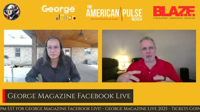 Dirigibles are Not Potato Chips - George Magazine Facebook Live - Episode 33