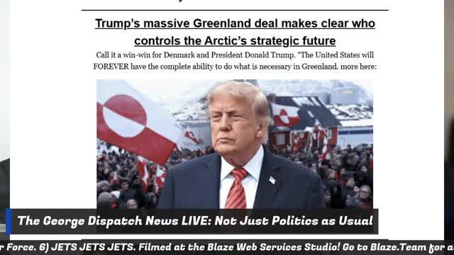 The George Dispatch 194_ Trump’s AI Force, Arctic deals, and a Jets disaster